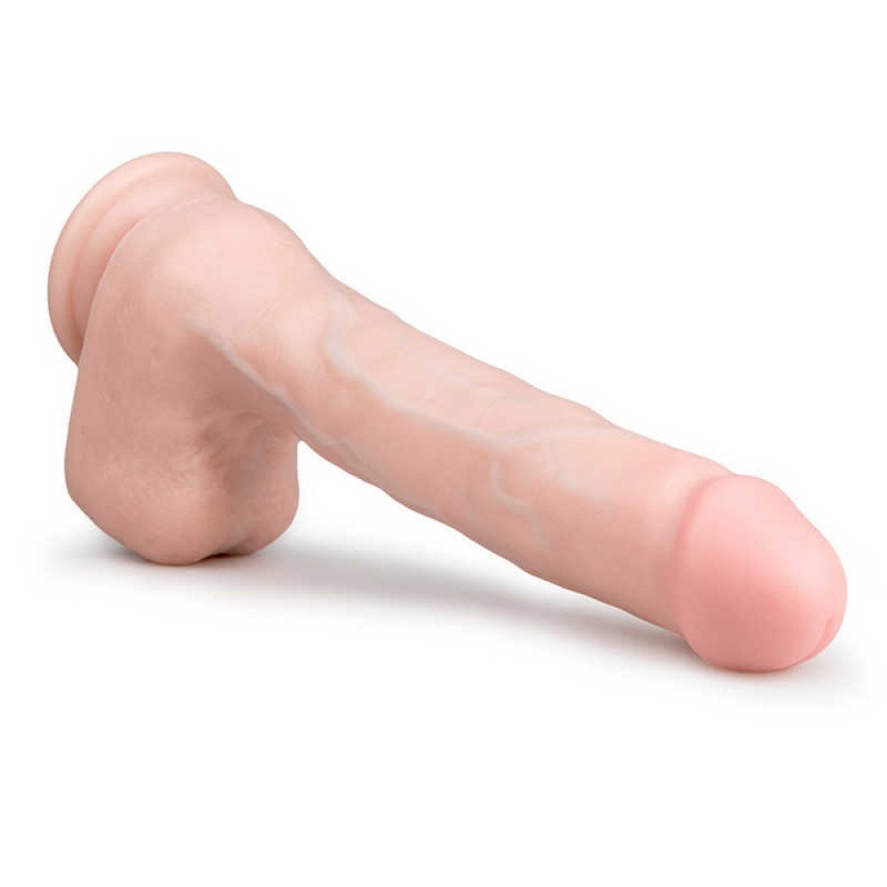 Фаллоимитатор большой реалистичный Easytoys бежевый, 29.5 см х 5.2 см (поврежденная упаковка) фото №2 — секс игрушки: Украина, NO TABOO