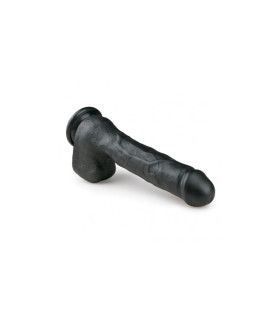 Фаллоимитатор большой реалистичный Easytoys черный, 29.5 см х 5.2 см - No Taboo