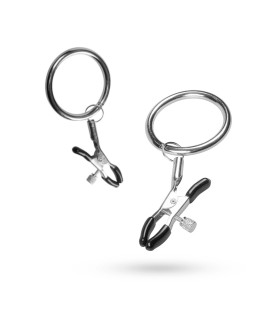 Затискачі для сосків EasyToys з великими кільцями - No Taboo