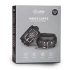 Наручники Easy Toys Faux Leather Handcuffs, черные, фото №3 — секс шоп Украина, NO TABOO