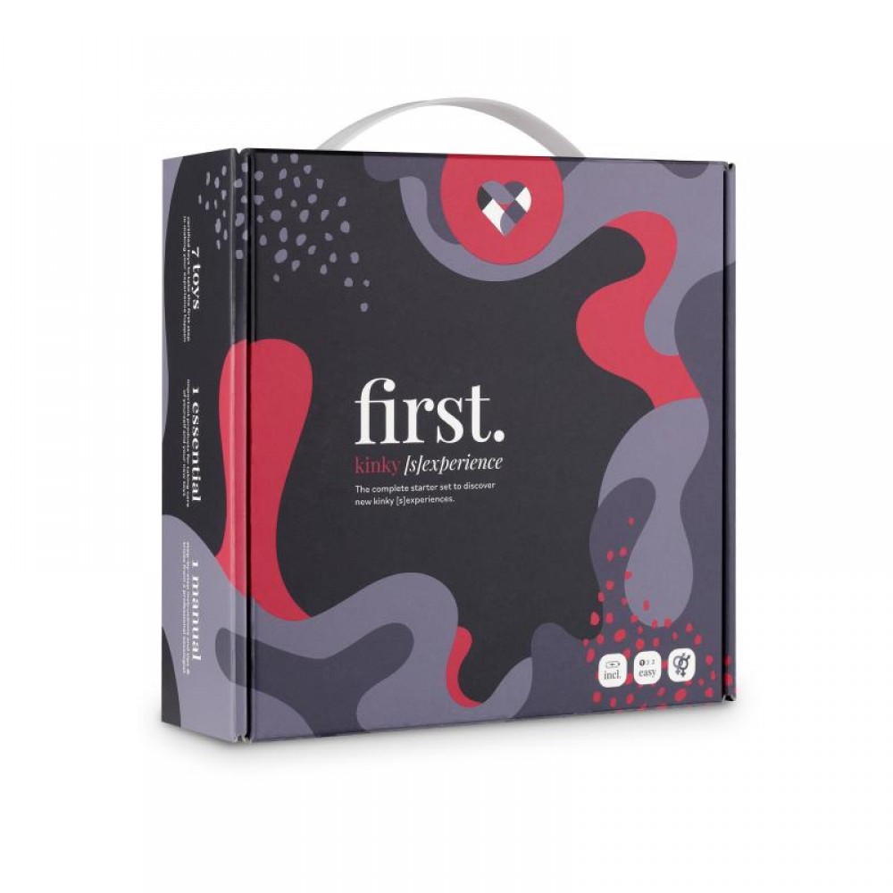 Набор секс-игрушек из 8 предметов First. Kinky Experience Starter Set, фото №3 — секс шоп Украина, NO TABOO
