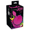 Анальная пробка силикон с хвостиком Colorful Joy Bunny Tail Plug, 13.5 см х 3 см фото №1 — секс игрушки: Украина, NO TABOO