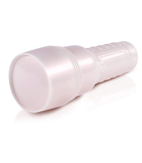 Мастурбатор вагіна Fleshlight Janice Griffith в колбі, реалістичний з кібершкіри, бежевий, 25 см - No Taboo