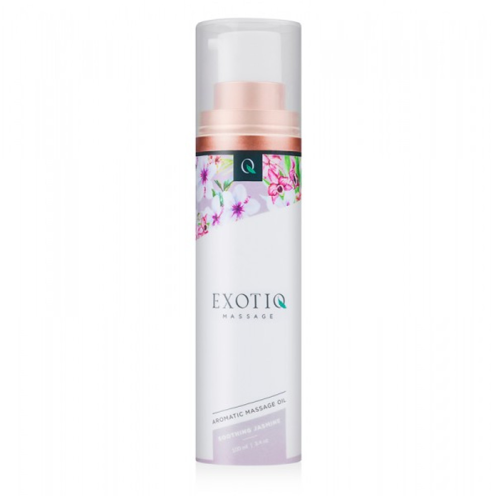 Массажное масло Exotiq Massage Oil Soothing Jasmine с ароматом Жасмина, 100 мл, фото №0 — секс шоп Украина, NO TABOO