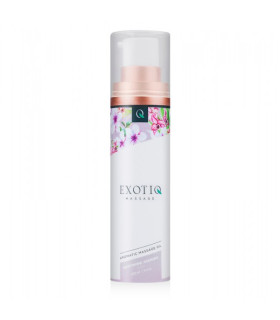 Массажное масло Exotiq Massage Oil Soothing Jasmine с ароматом Жасмина, 100 мл - No Taboo