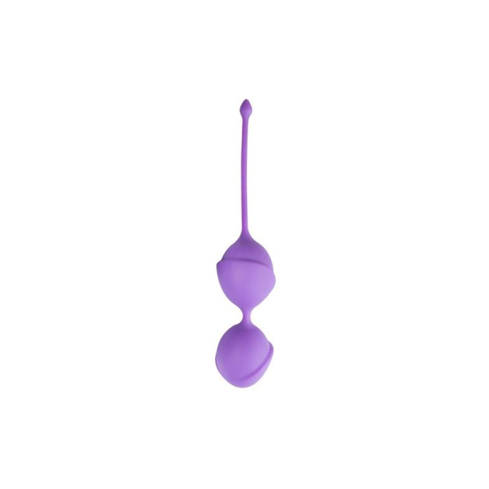 Вагинальные шарики двойные Vagina Balls для упражнений Кегеля, фиолетовые фото №0 — секс игрушки: Украина, NO TABOO