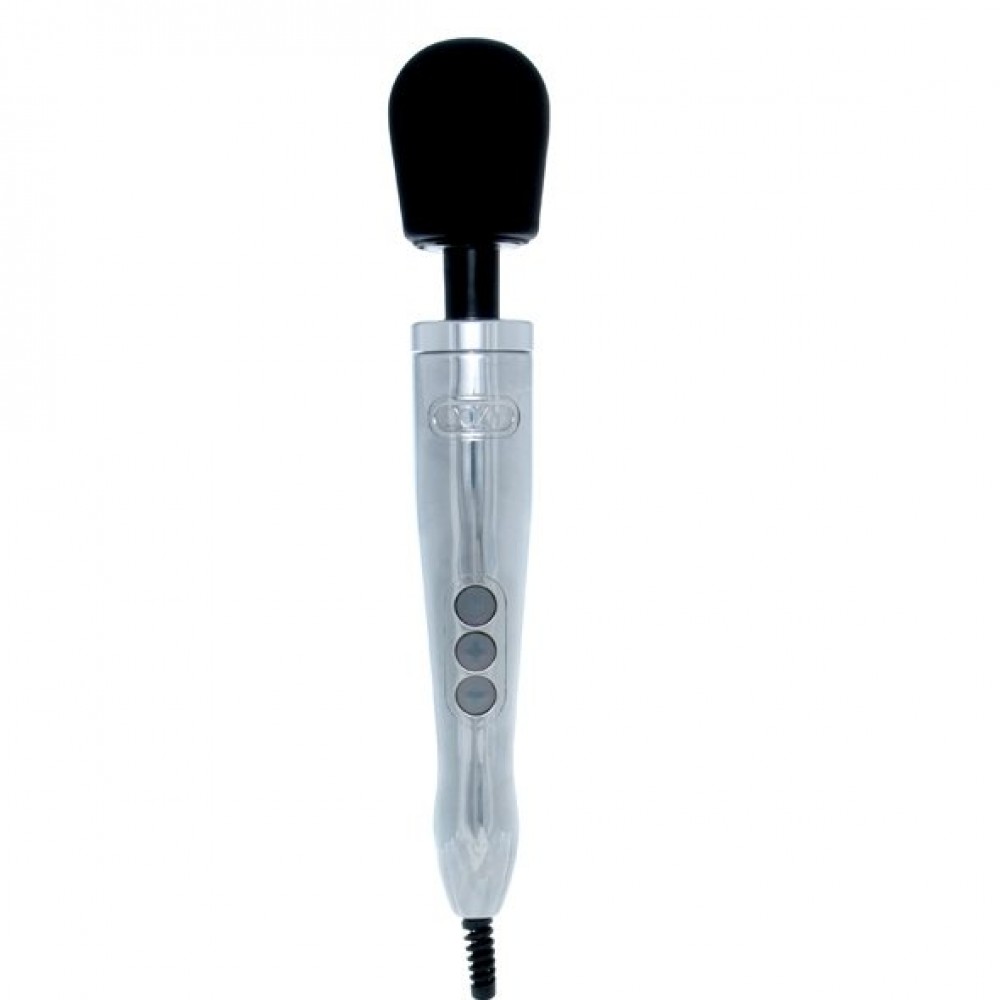 Вибромассажер микрофон DOXY Die Cast Vibrator Silver фото №2 — секс игрушки: Украина, NO TABOO