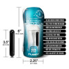 Мастурбатор с вибрацией Happy Ending Просто Добавь Воды! самосмазочный, прозрачный фото №4 — секс игрушки: Украина, NO TABOO