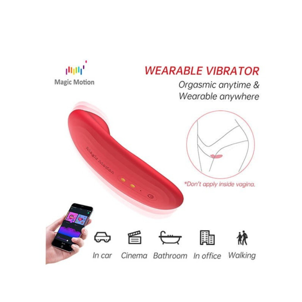 Вибратор для трусиков с умными часами Magic Nyx Smart Panty Vibrator фото №10 — секс игрушки: Украина, NO TABOO
