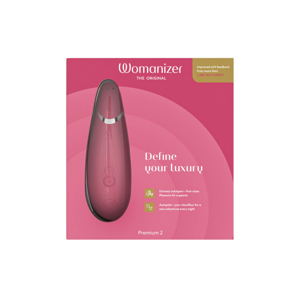 Womanizer Premium 2 бесконтактный клиторальный стимулятор (Вуманайзер Премиум 2), розовый фото №15 — секс игрушки: Украина, NO TABOO