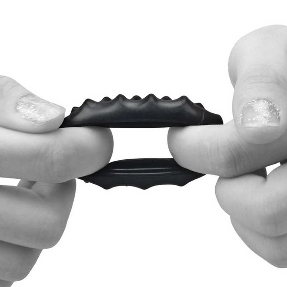 Эрекционное кольцо Power Plus Cockring 1 черное, 2 см фото №3 — секс игрушки: Украина, NO TABOO