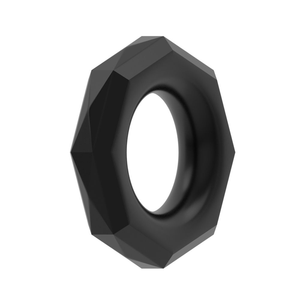 Эрекционное кольцо Power Plus Cockring 4 черное, 2 см фото №2 — секс игрушки: Украина, NO TABOO