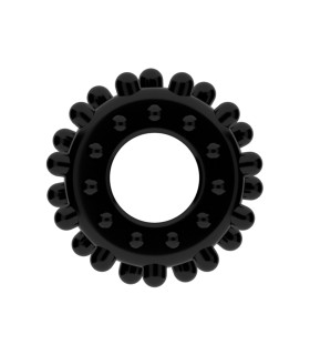 Эрекционное кольцо Power Plus Cockring 2 черное, 1.6 см - 4.5 см - No Taboo