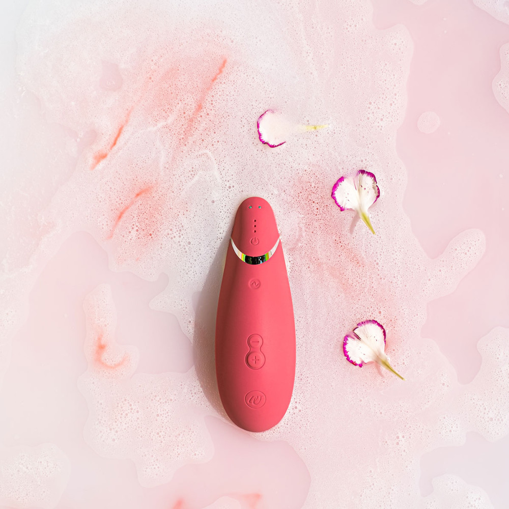Womanizer Premium 2 бесконтактный клиторальный стимулятор (Вуманайзер Премиум 2), розовый фото №16 — секс игрушки: Украина, NO TABOO