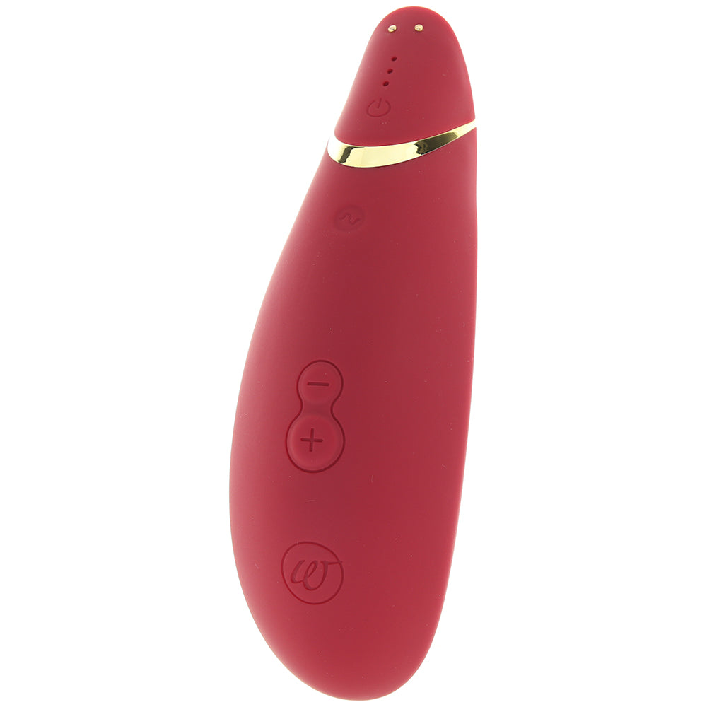 Womanizer Premium 2 бесконтактный клиторальный стимулятор (Вуманайзер Премиум 2), бордо фото №5 — секс игрушки: Украина, NO TABOO