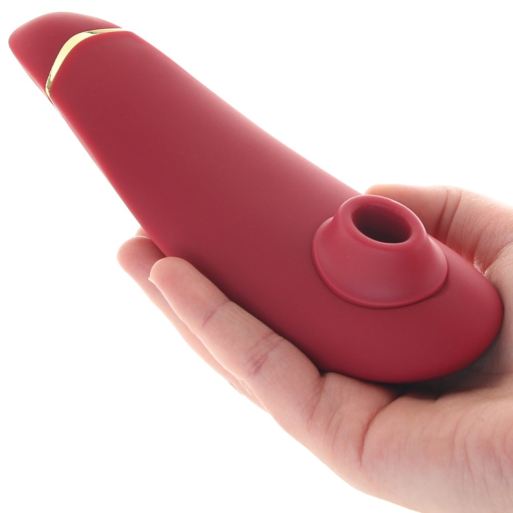 Womanizer Premium 2 бесконтактный клиторальный стимулятор (Вуманайзер Премиум 2), бордо фото №6 — секс игрушки: Украина, NO TABOO