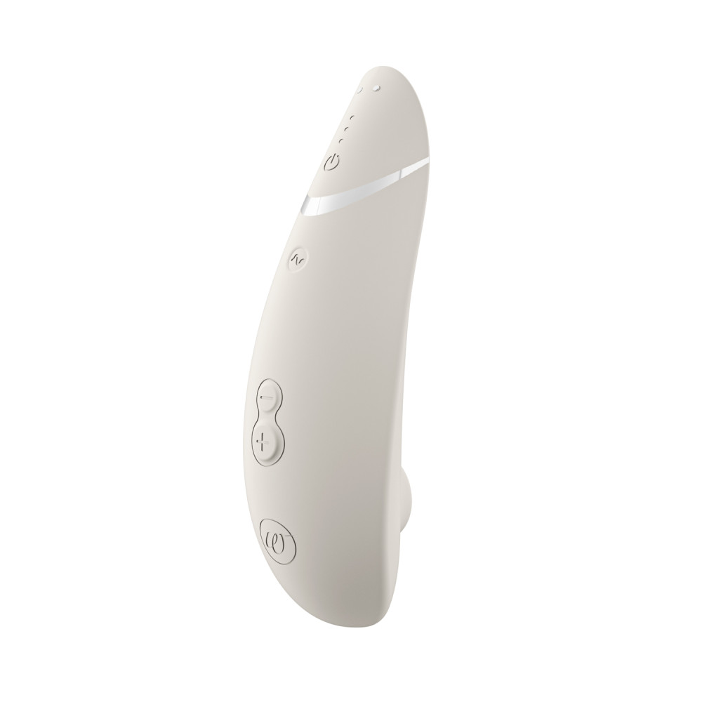 Womanizer Premium 2 бесконтактный клиторальный стимулятор (Вуманайзер Премиум 2), серый фото №3 — секс игрушки: Украина, NO TABOO