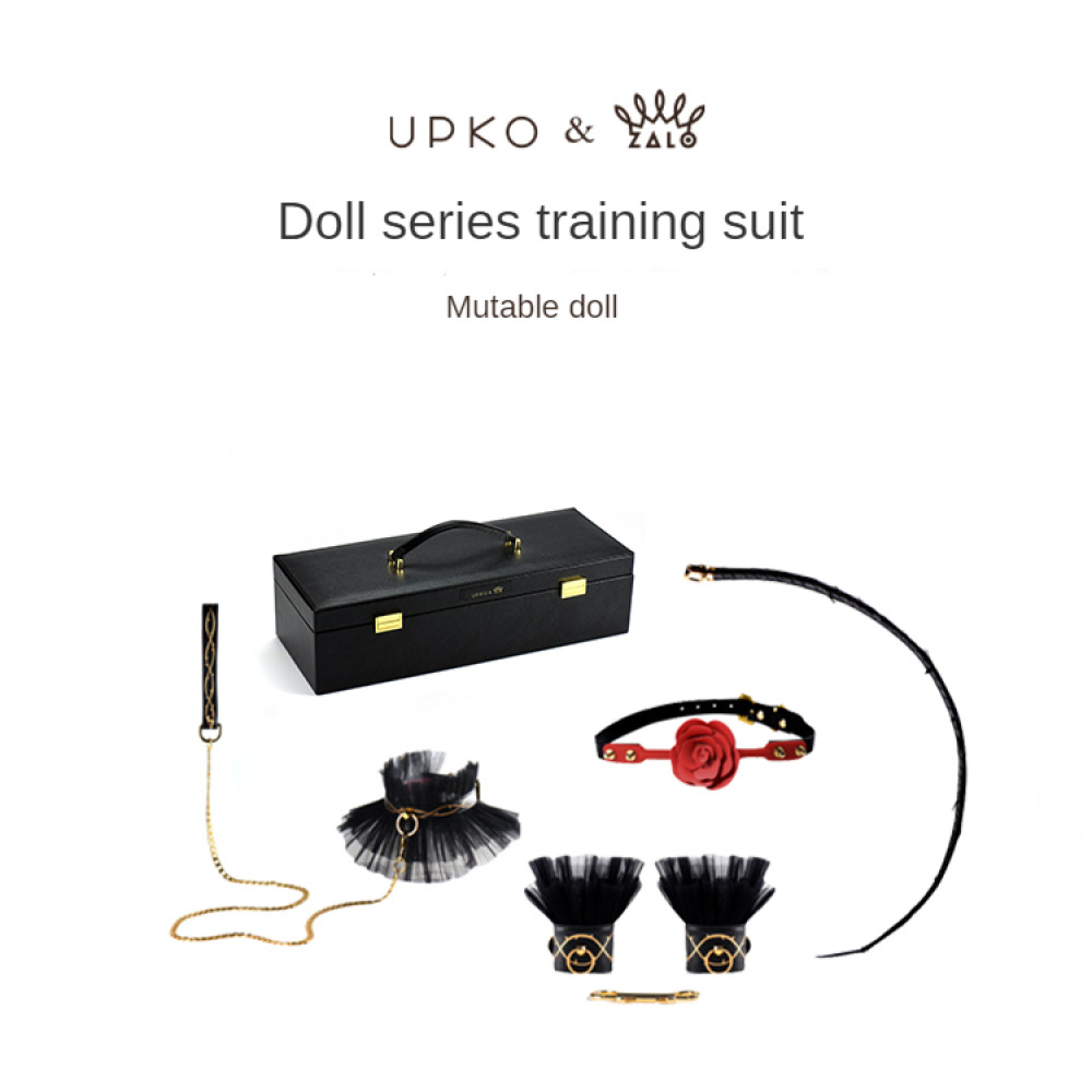 Чемодан UPKO королевский набор из итальянской кожи Luxurious & Romantic Kit, 5 предметов, фото №24 — секс шоп Украина, NO TABOO