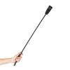 Сстек итальянская кожа UPKO Riding Crop с позолотой, черный, фото №4 — секс шоп Украина, NO TABOO