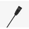 Сстек итальянская кожа UPKO Riding Crop с позолотой, черный, фото №8 — секс шоп Украина, NO TABOO