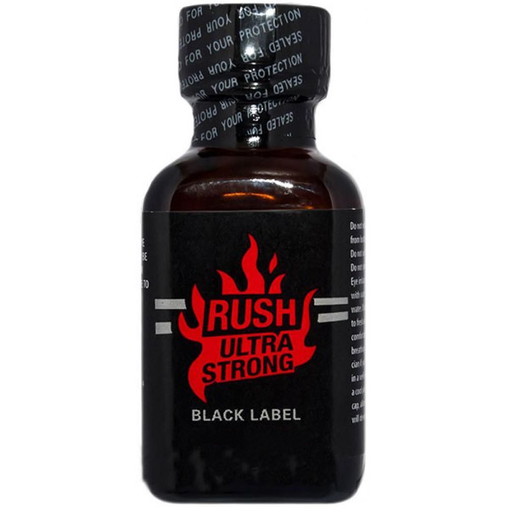 Попперс Rush Ultra Strong Black, 24 мл, фото №0 — секс шоп Украина, NO TABOO