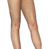 Колготки со стразами Leg Avenue Rhinestone в мелкую сеточку, черные, O/S, фото №2 — секс шоп Украина, NO TABOO