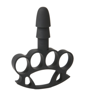 Крепление для насадки на страпон в виде кастета, Knuckle Up VAC-U-LOCK - No Taboo