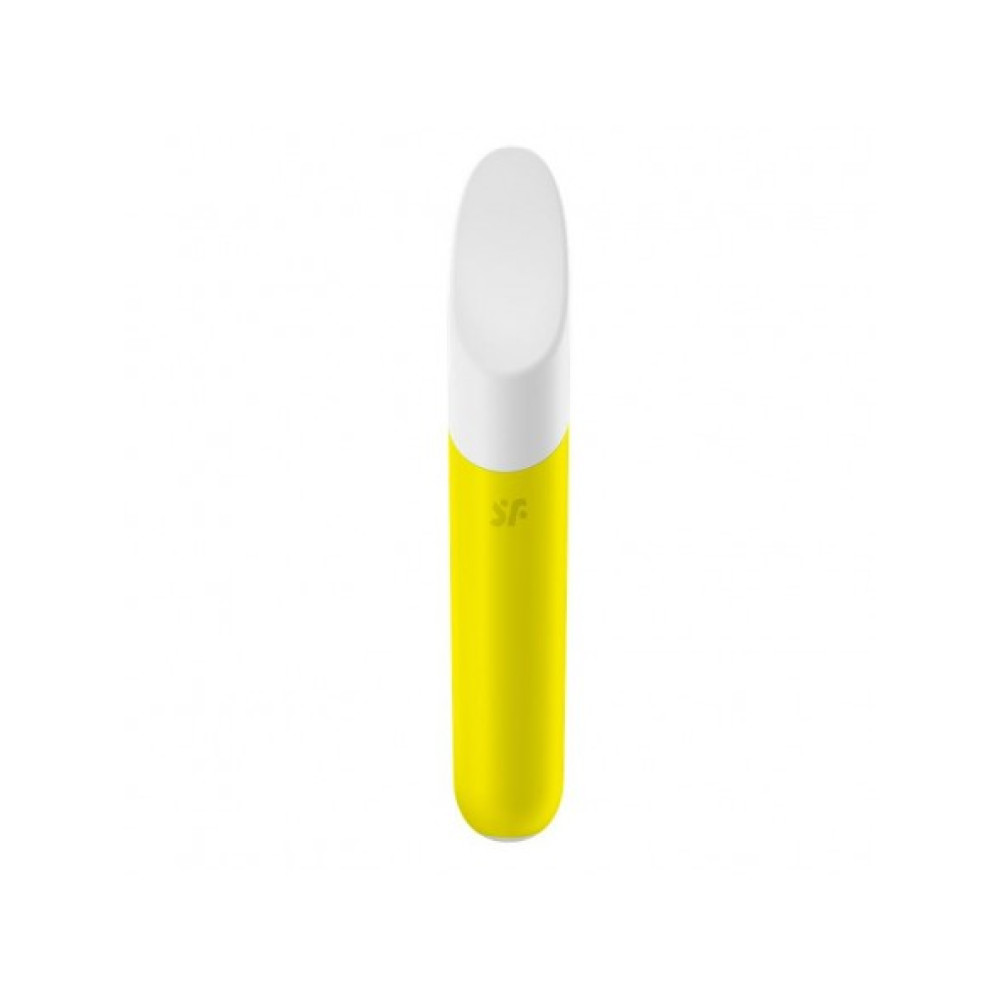 Вибропуля Satisfyer Ultra Power Bullet 7 желтая, 13.5 х 2.4 см фото №5 — секс игрушки: Украина, NO TABOO