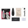 Бесконтактный стимулятор клитора Womanizer Marilyn Monroe Special Edition, черный мрамор фото №10 — секс игрушки: Украина, NO TABOO
