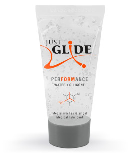 Лубрикант гібридний Just Glide Performance, 20 мл - No Taboo
