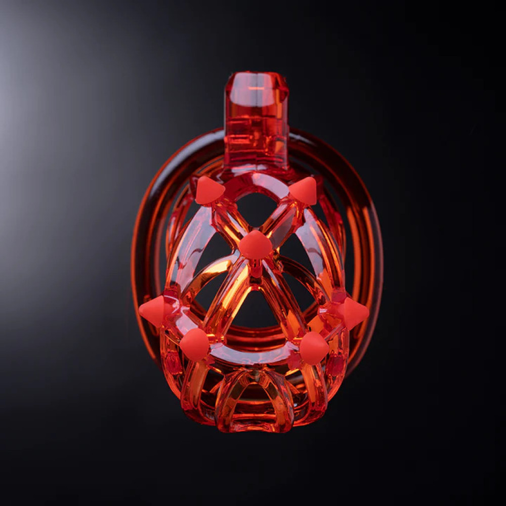 Мужской пояс верности UPKO Caged Beast Male Chastity Device Kit, черный, фото №18 — секс шоп Украина, NO TABOO
