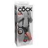 Фаллопротез огромный Pipedream King Cock, 30 см х 5.8 см, страпон полый, реалистичный фото №1 — секс игрушки: Украина, NO TABOO