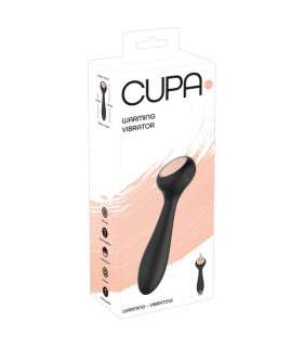 Вібратор з підігрівом CUPA Warming Vibrator двусторонний, 17.3 см - No Taboo