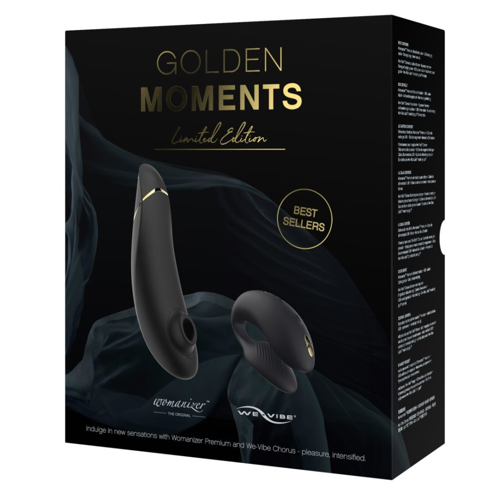 Набор Golden Moments Collection Womanizer Premium + We-Vibe Chorus фото №19 — секс игрушки: Украина, NO TABOO