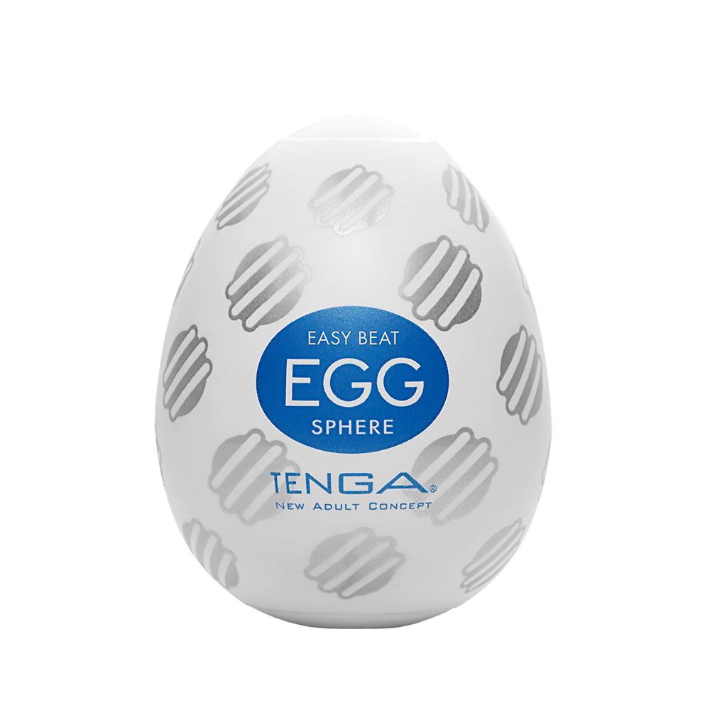 Мастурбатор хай-тек TENGA Egg New Standard Sphere белый, 4.9 × 4.9 × 6.09 см фото №0 — секс игрушки: Украина, NO TABOO