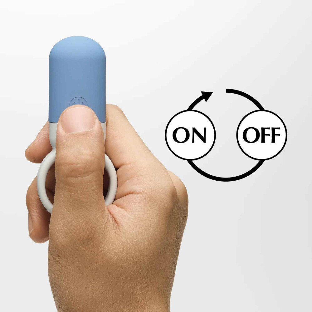 Эрекционное кольцо для члена Tenga SVR One с вибрацией, серое, 3.7 × 8.5 × 1.9 см фото №8 — секс игрушки: Украина, NO TABOO