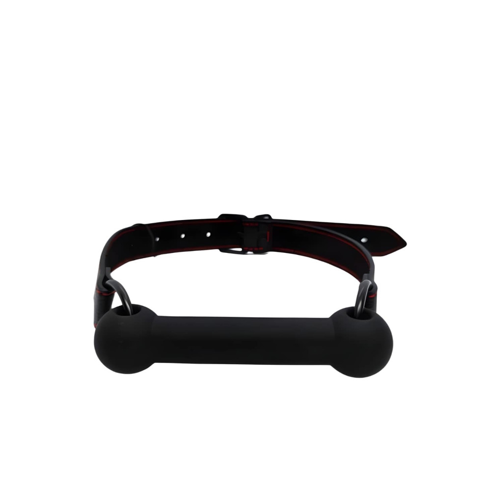 Кляп-уздечка Fetish Mouth silicone gag черный, фото №0 — секс шоп Украина, NO TABOO