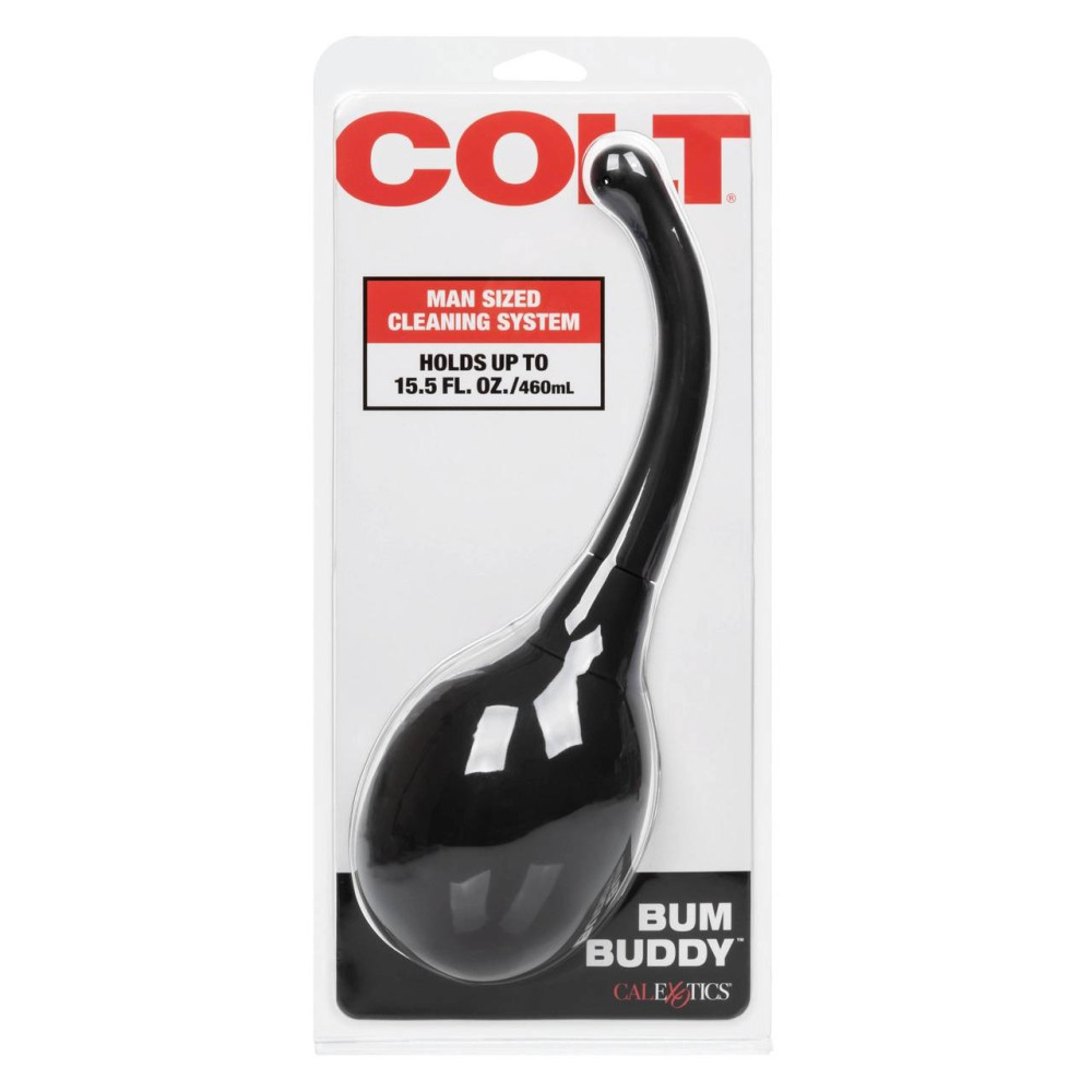 Анальный душ COLT Bum Buddy на 465 мл, черного цвета фото №3 — секс игрушки: Украина, NO TABOO