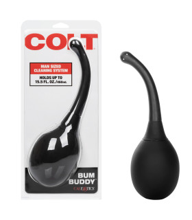 Анальный душ COLT Bum Buddy на 465 мл, черного цвета - No Taboo