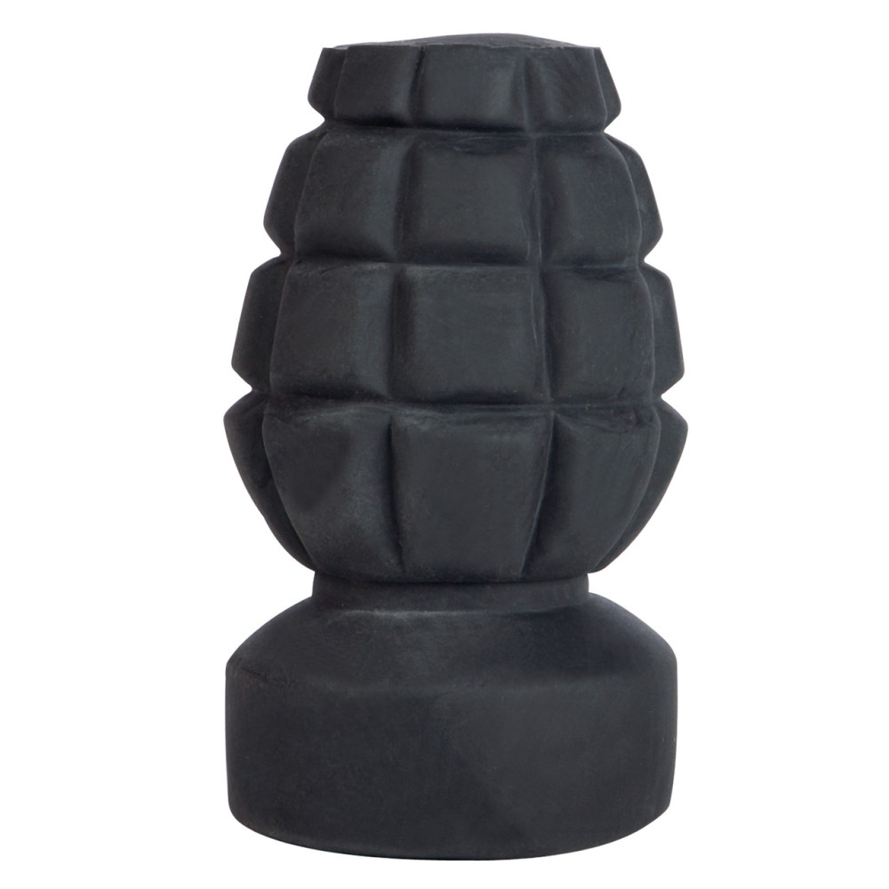 Мастурбатор в форме гранаты COLT Power Stroker черного цвета, 11.5 см x 6.25 см фото №2 — секс игрушки: Украина, NO TABOO