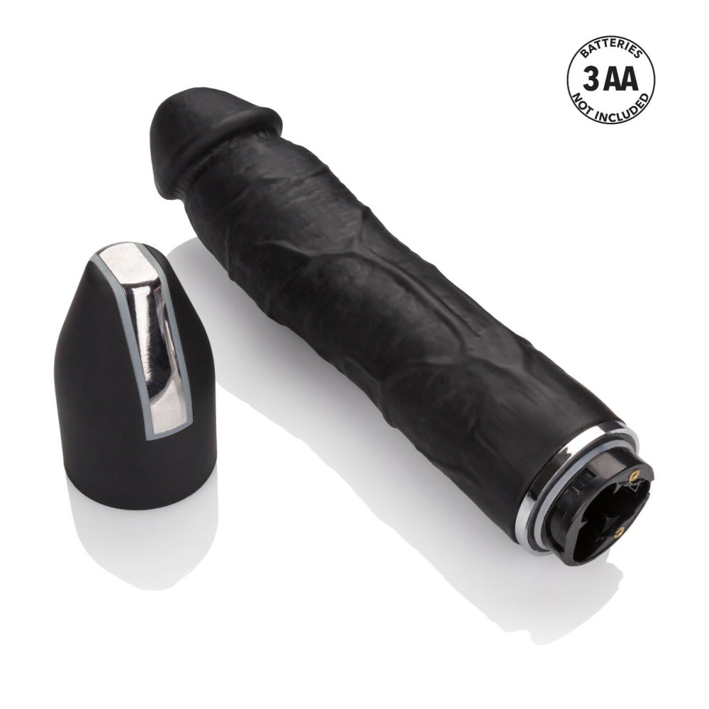 Реалистичный многоскоростной вибратор COLT Deep Drill для простаты и точки G, черный, 20.3 см х 4.4 см фото №3 — секс игрушки: Украина, NO TABOO