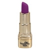 Вибратор в виде помады Bad Bitch Lipstick Vibrator, золотой корпус с фиолетовой помадой, 7.5 см х 1.25 см фото №12 — секс игрушки: Украина, NO TABOO