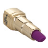 Вибратор в виде помады Bad Bitch Lipstick Vibrator, золотой корпус с фиолетовой помадой, 7.5 см х 1.25 см фото №13 — секс игрушки: Украина, NO TABOO