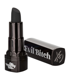 Вибратор-помада California Exotics Evil Bitch, черный, 7.5 см х 1.25 см - No Taboo