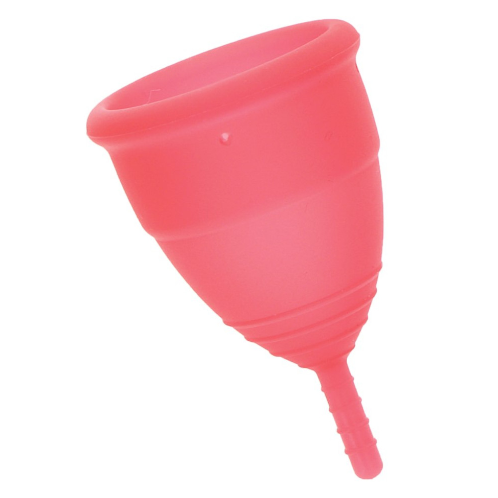 Менструальные чаши Mae B Menstrual Cups 2 шт, размер L, 30 мл, фото №4 — секс шоп Украина, NO TABOO