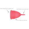 Менструальные чаши Mae B Menstrual Cups 2 шт, размер L, 30 мл, фото №6 — секс шоп Украина, NO TABOO