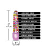 Мини-вибратор с принтом Prints Charming Pop Tease мультиколор, 12.7 см х 2.5 см фото №4 — секс игрушки: Украина, NO TABOO