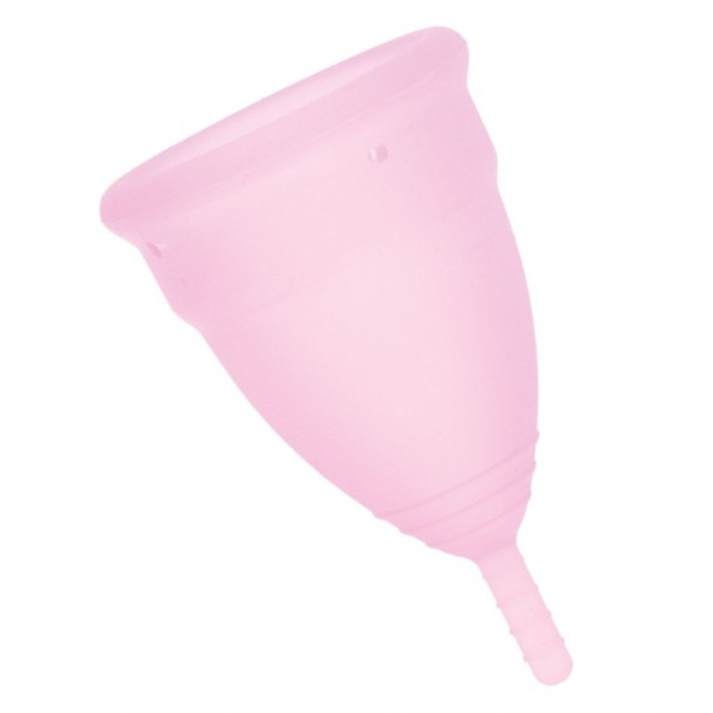 Менструальные чаши Menstrual Cups 2 шт, размер S, 25 мл, фото №3 — секс шоп Украина, NO TABOO