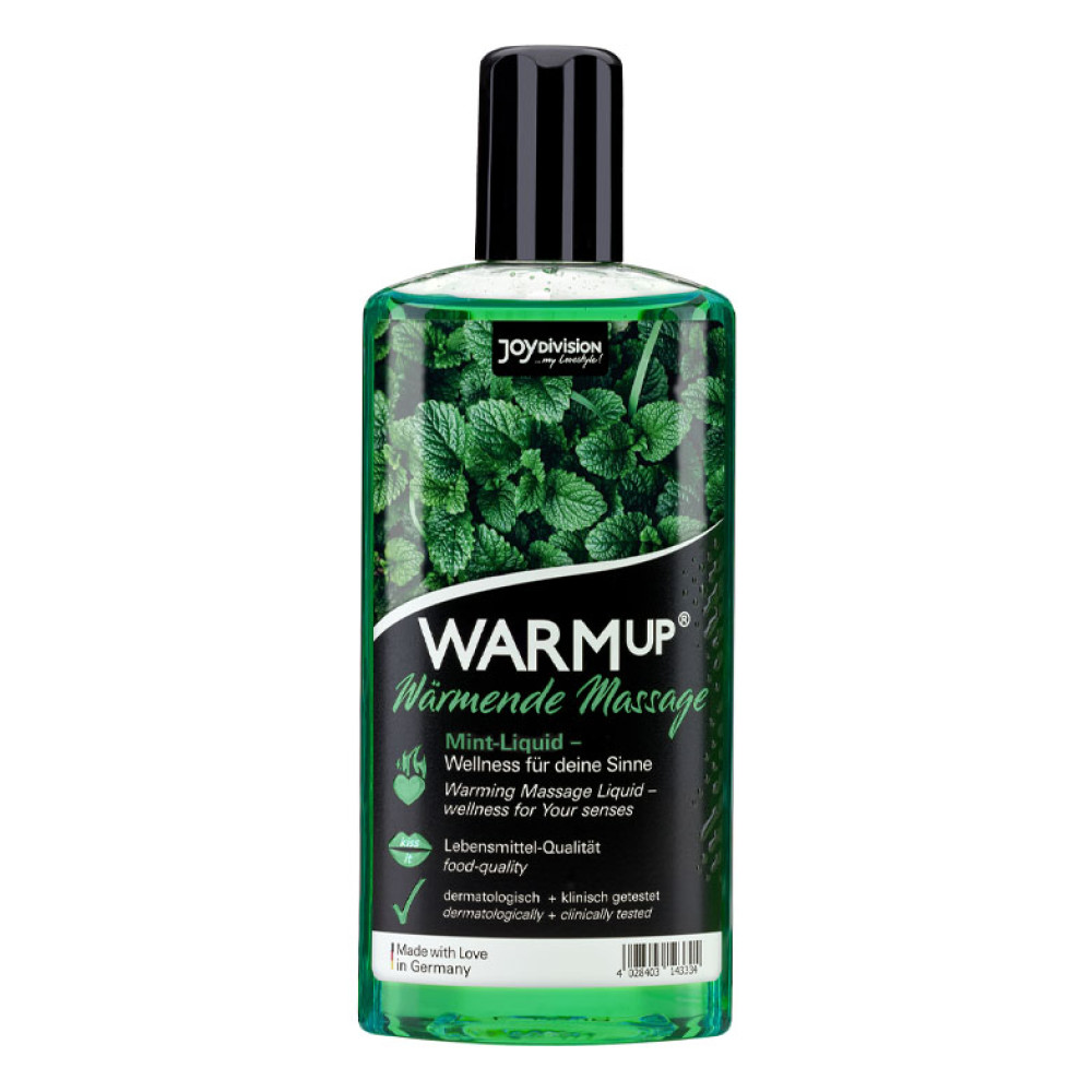 Масажна олійка WARMup Mint на глицериновой основе, 150 мл, фото №0 — секс шоп Украина, NO TABOO