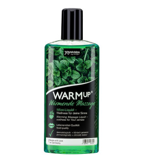 Масажна олійка WARMup Mint на глицериновой основе, 150 мл - No Taboo